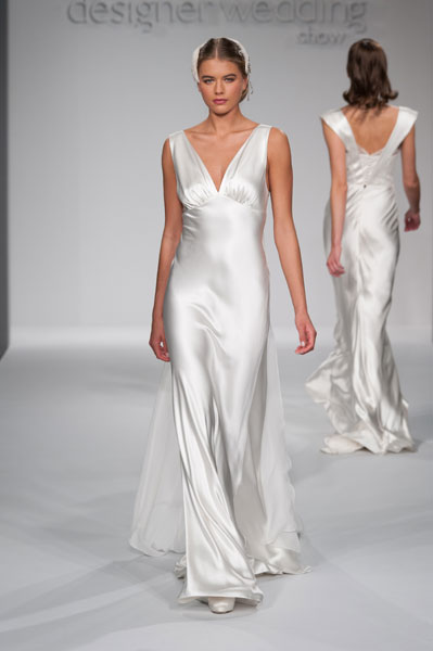 ... inspired wedding dress Vivienne catwalk at Designer Wedding Fair